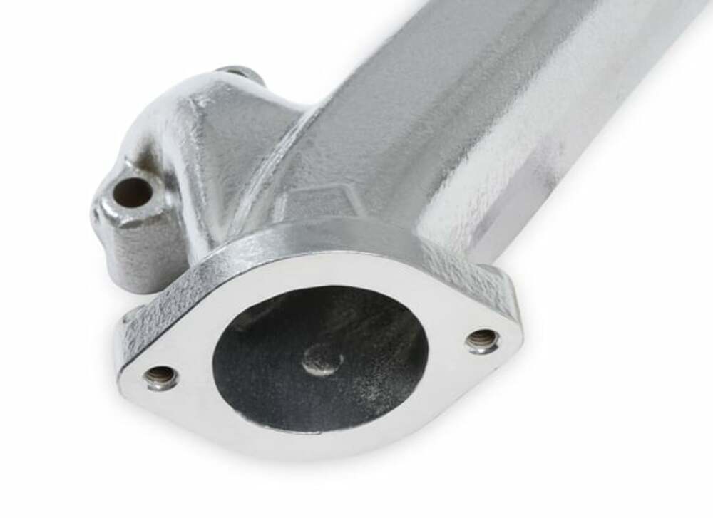 Hooker Fits Small Block Chevy,2.5" collector-Silver Ceramic, Exhaust Manifold 8525-1HKR