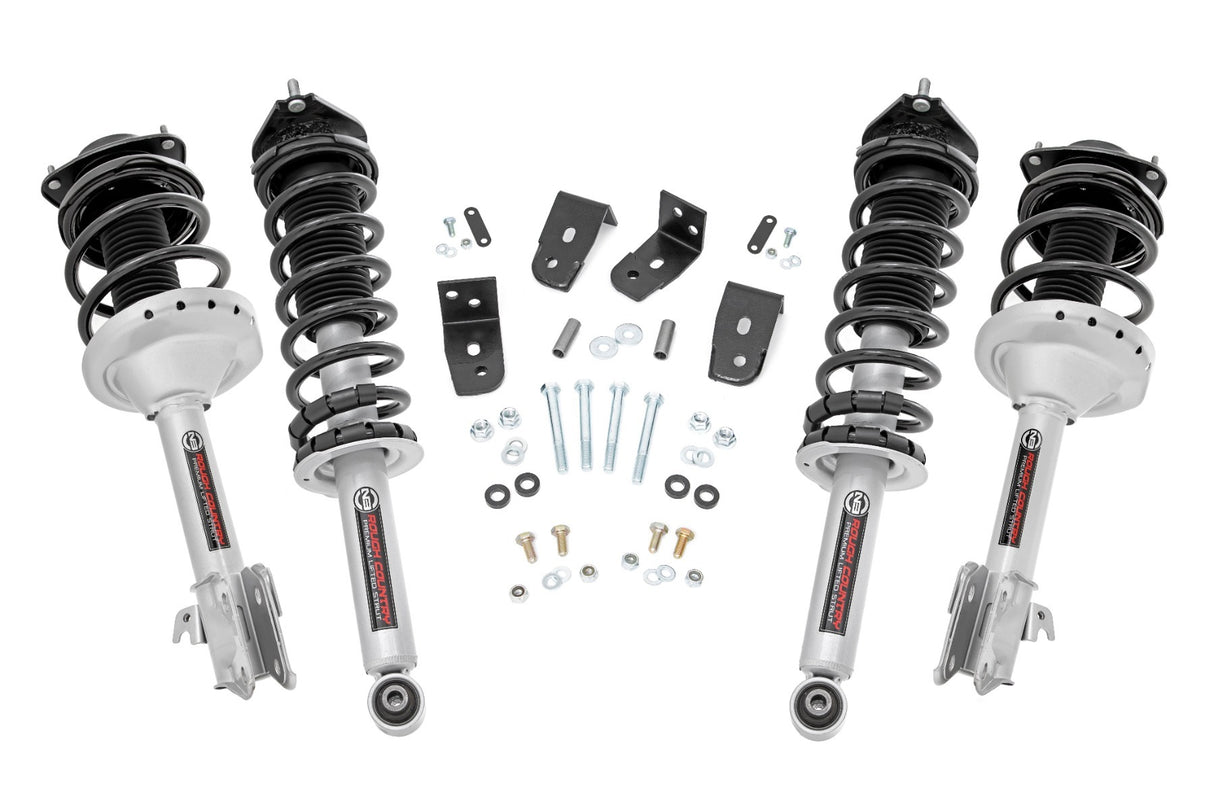 Fits Subaru Forester 4WD (2014-2018) 2 Inch Lift Kit; Loaded Strut; 90501