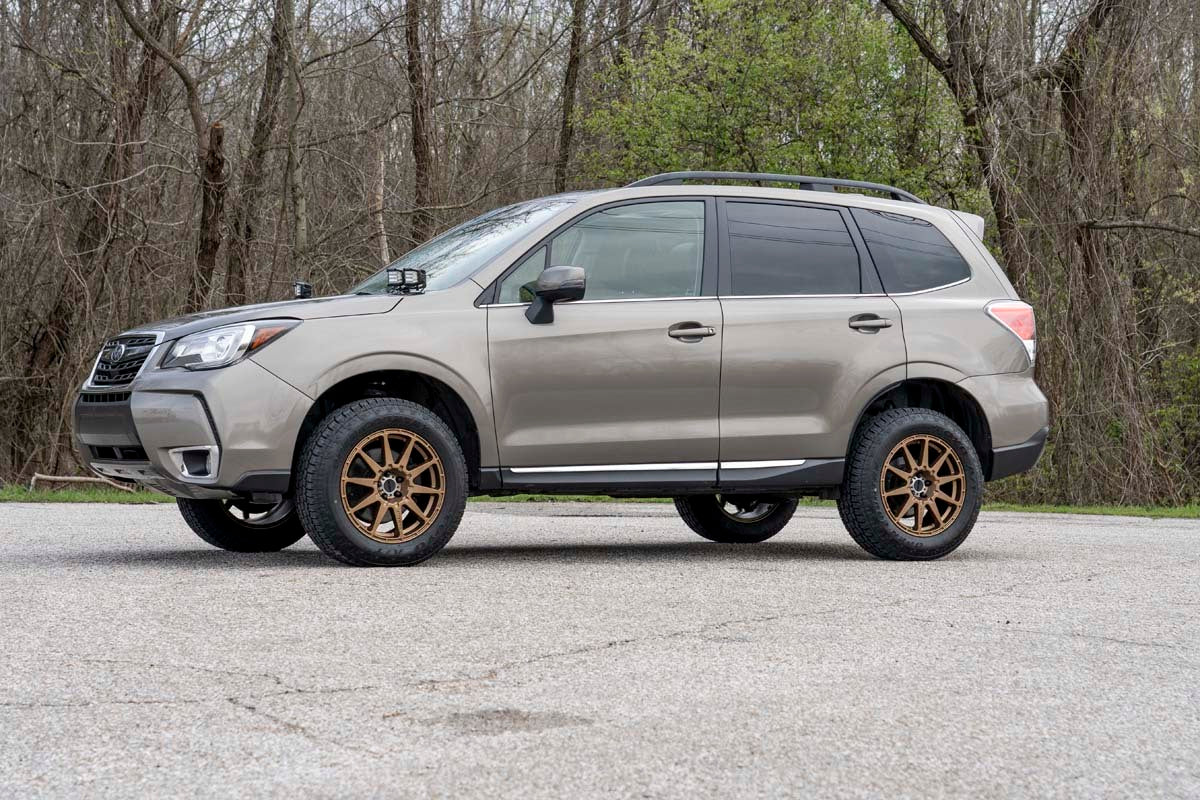 Fits Subaru Forester 4WD (2014-2018) 2 Inch Lift Kit; Loaded Strut; 90501