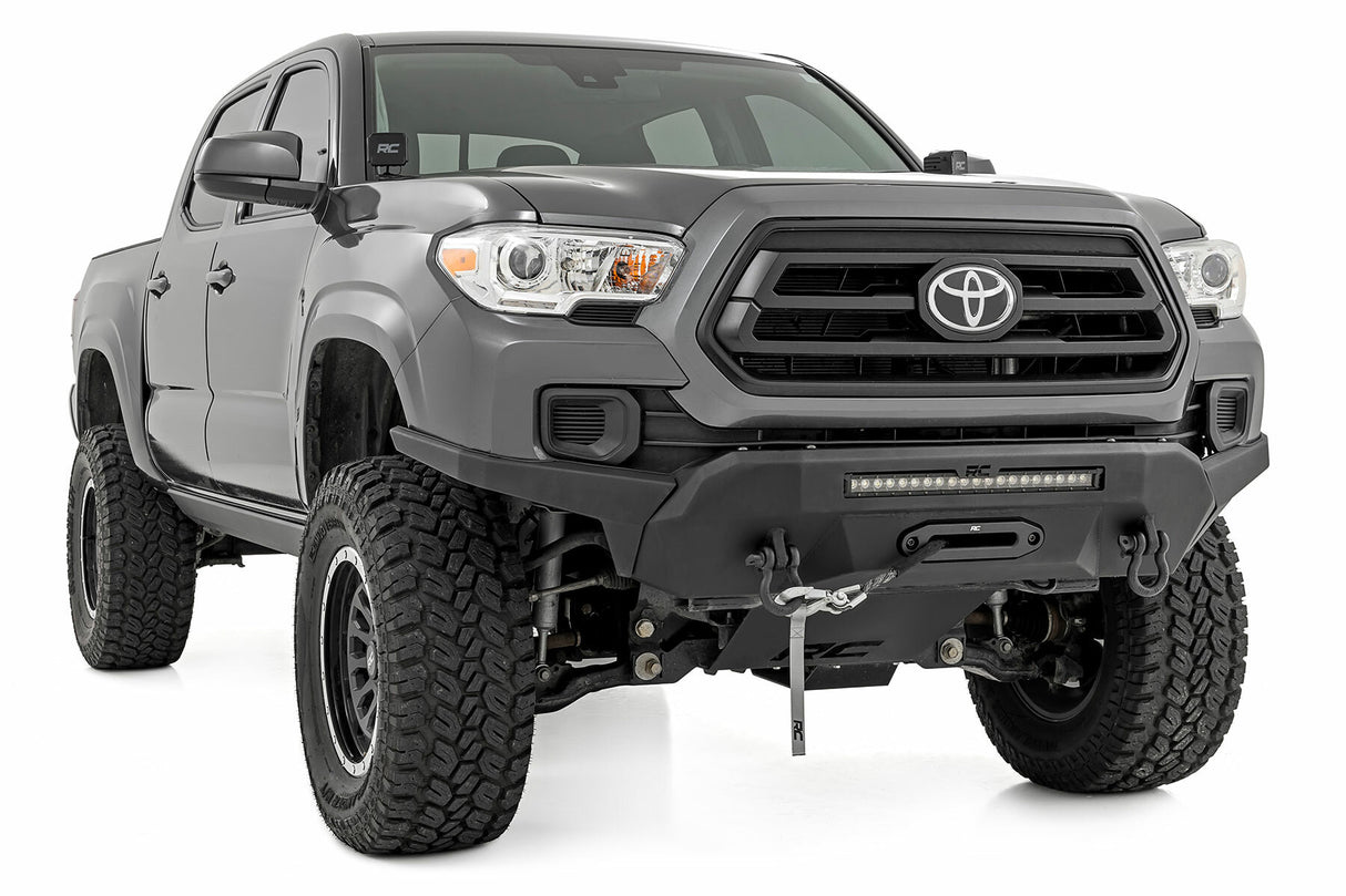 Fits Tacoma 4WD(16-23) Front Bumper 12000-Lb Pro Series Winch 10717