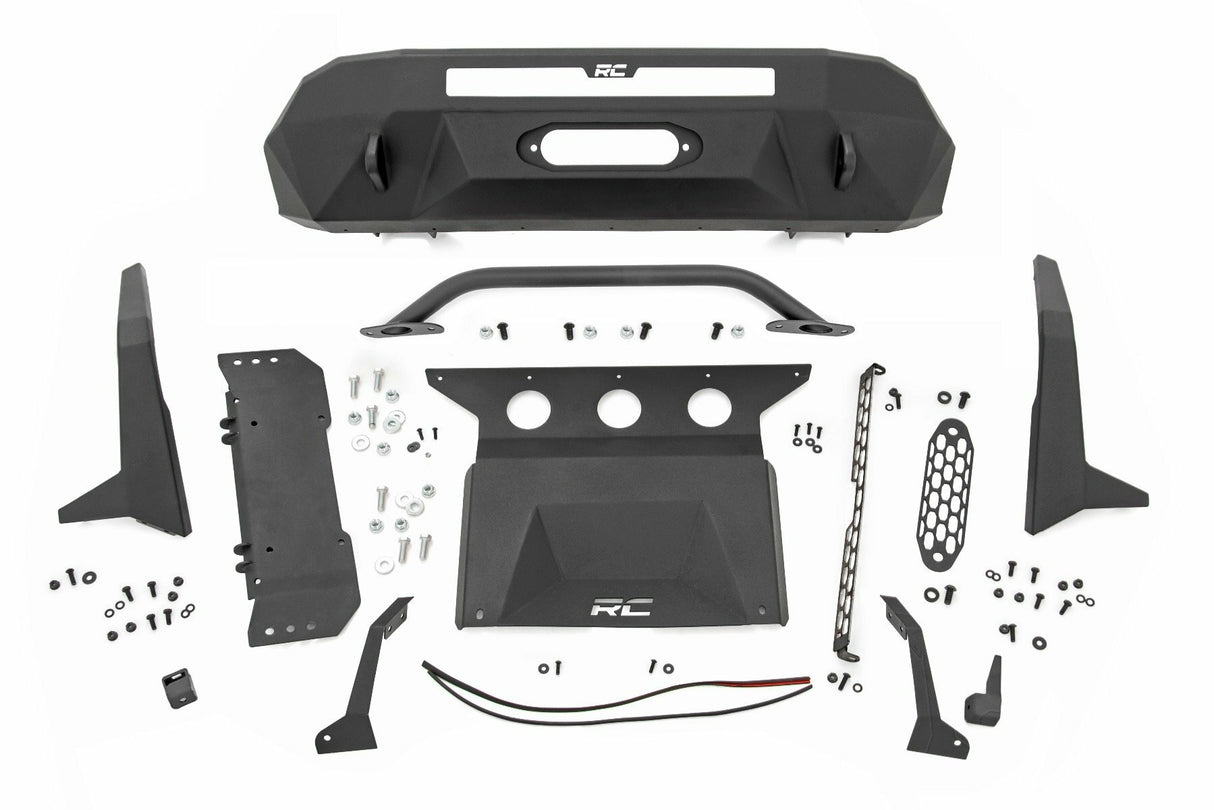 Fits Tacoma 4WD(16-23) Front Bumper 12000-Lb Pro Series Winch 10717
