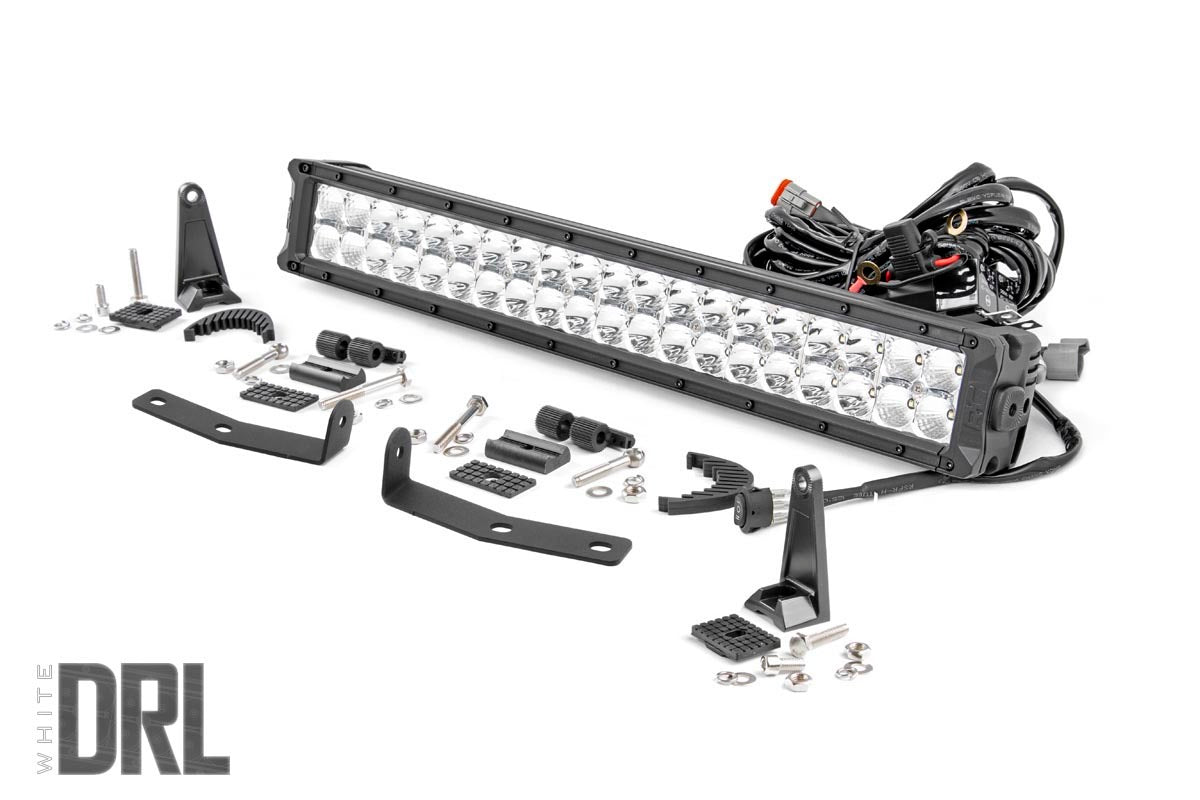 Led light bar for 2016-2024 Nissan Titan by Rough Country