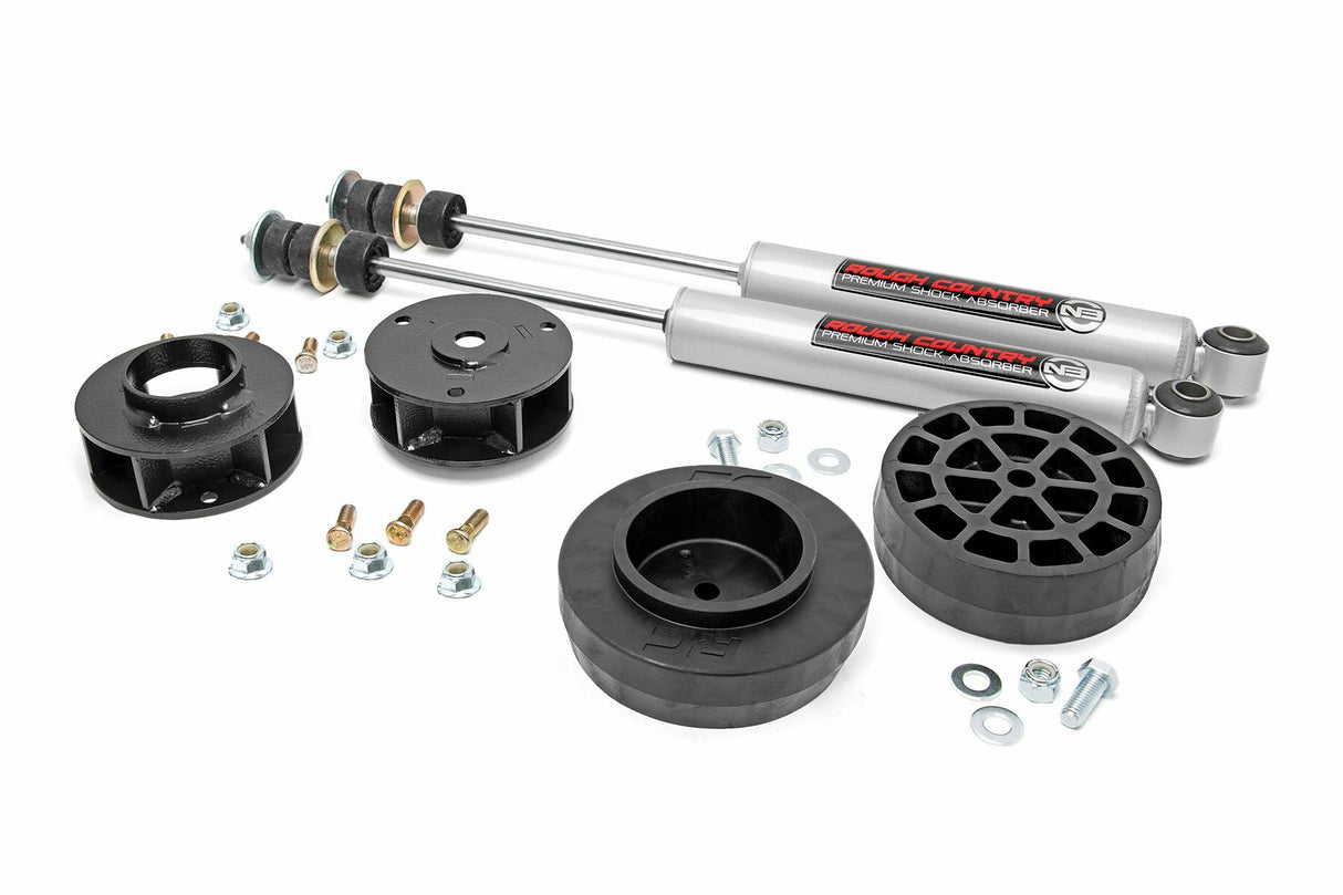 V2 monotube shocks for 2010-2024 Toyota 4Runner by Rough Country
