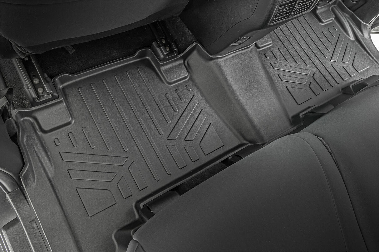 Floor mats for 2013-2024 Toyota 4Runner by Rough Country