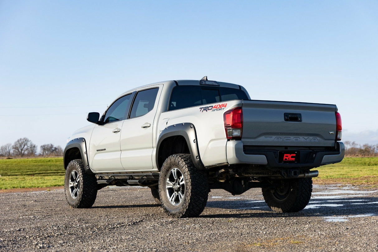 Fits Toyota Tacoma (16-23) Pocket Fender Flares 8W2 Cavalry Blue F-T11621A-8W2