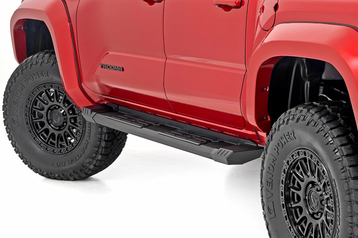 Running boards for 2024 Toyota Tacoma by Rough Country