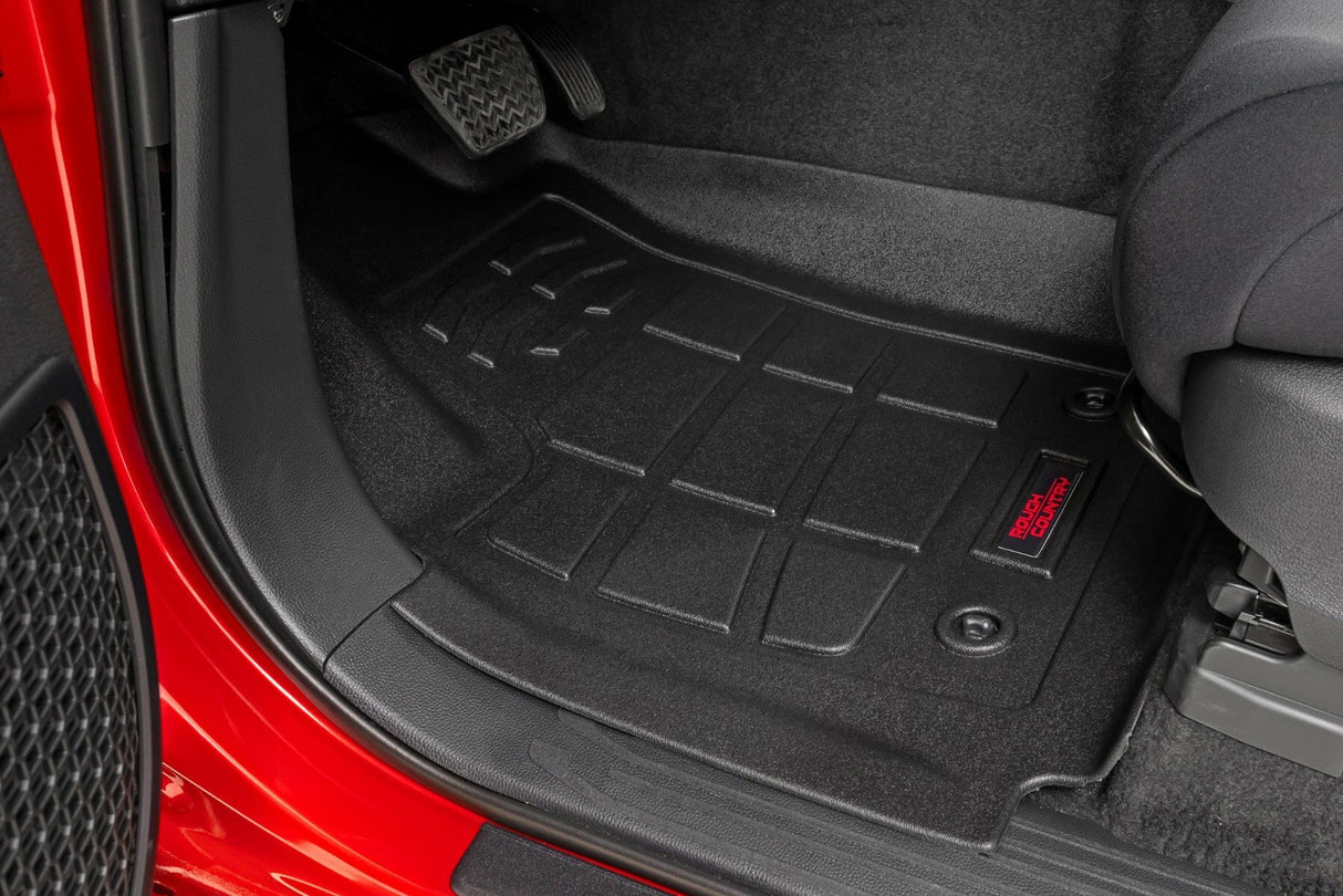 Floor mats for 2024 Toyota Tacoma by Rough Country