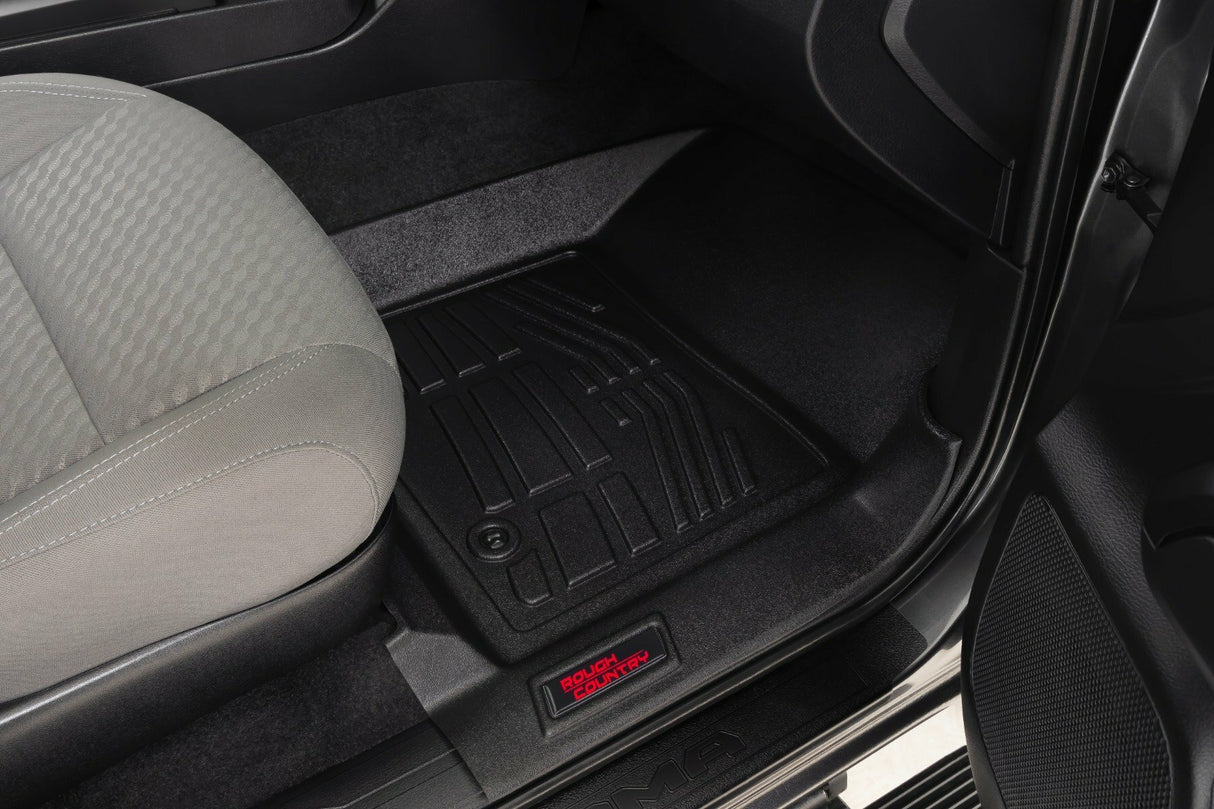 Floor mats for 2016-2023 Toyota Tacoma by Rough Country