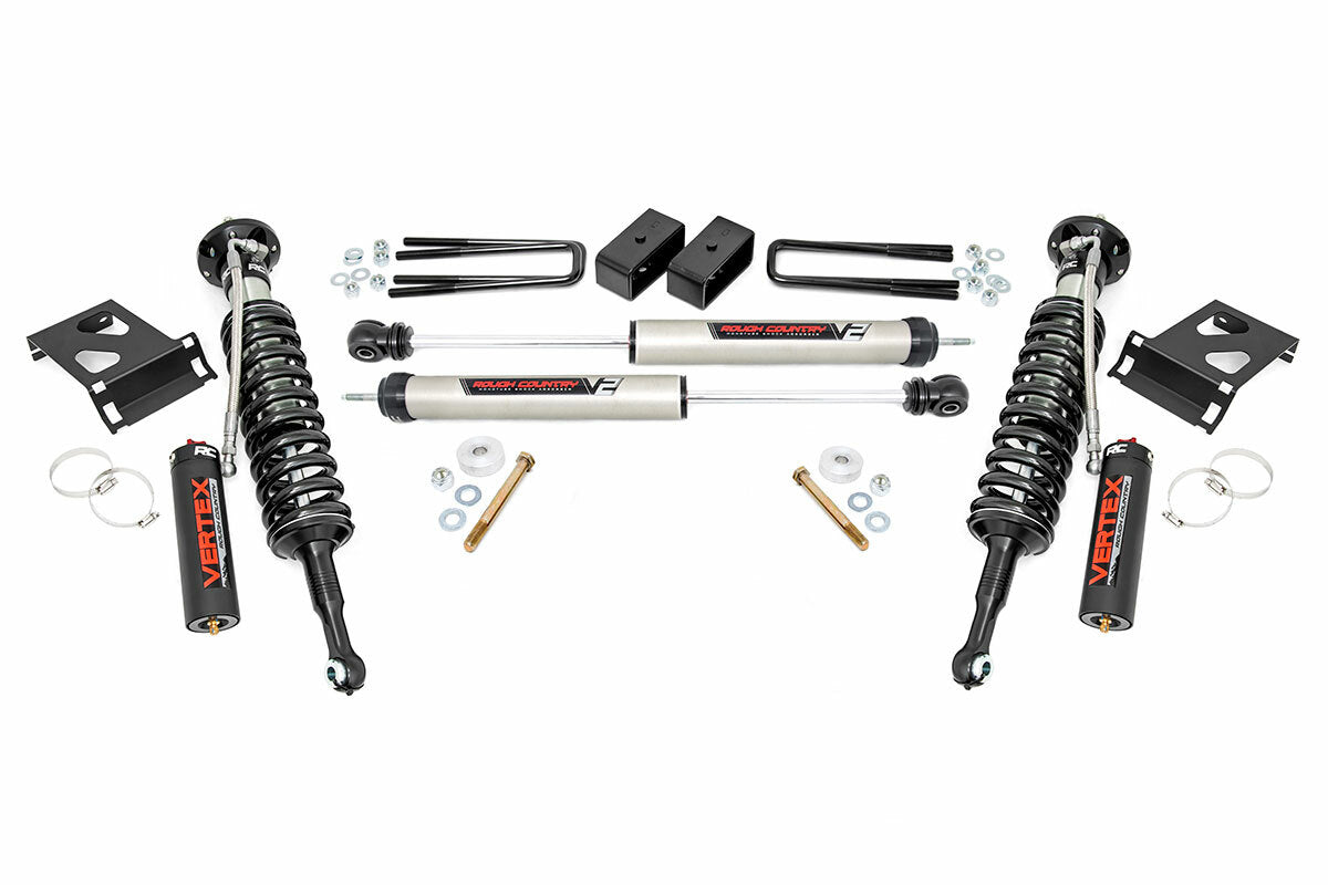 Fits Toyota Tacoma 4WD (2005-2023) 3 Inch Lift Kit; Vertex/V2; 74557