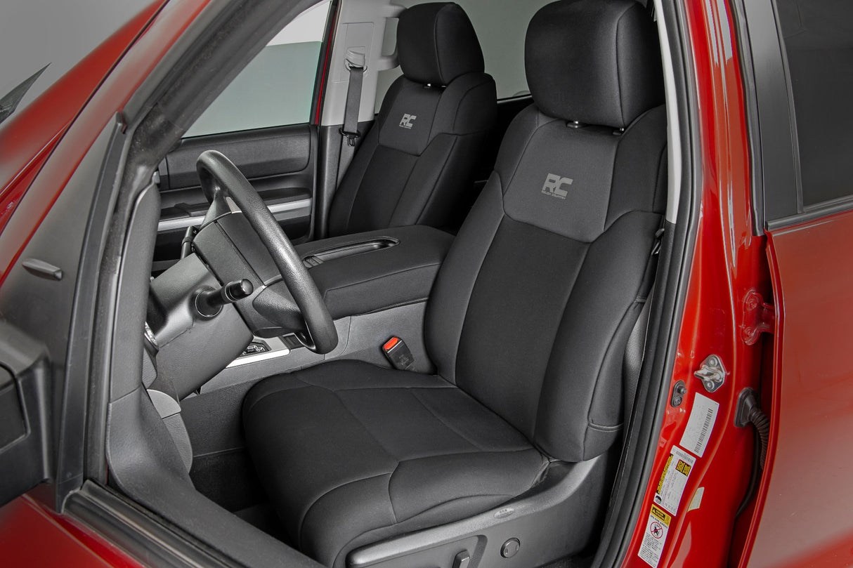 Seat covers for 2014-2021 Toyota Tundra by Rough Country