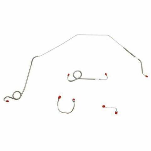 Front Brake Line Kit for 1969 Chevy Camaro 4WD disc brakes