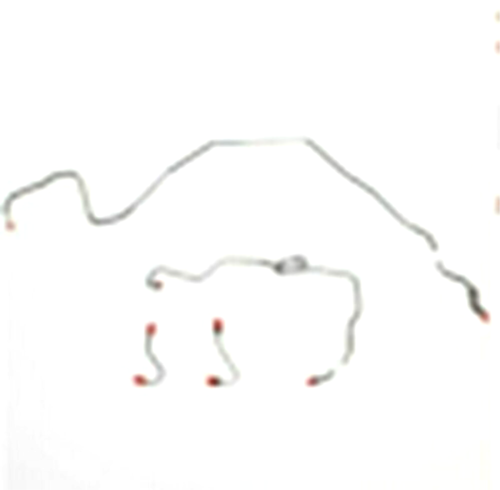 Front Brake Line Kit for 84-85 Chevy Camaro stainless steel
