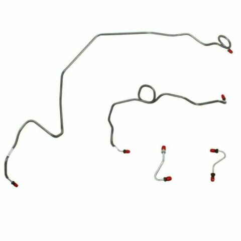 89-92 Chevrolet Camaro Front Brake Line Kit V8 Steel FKT8902OM