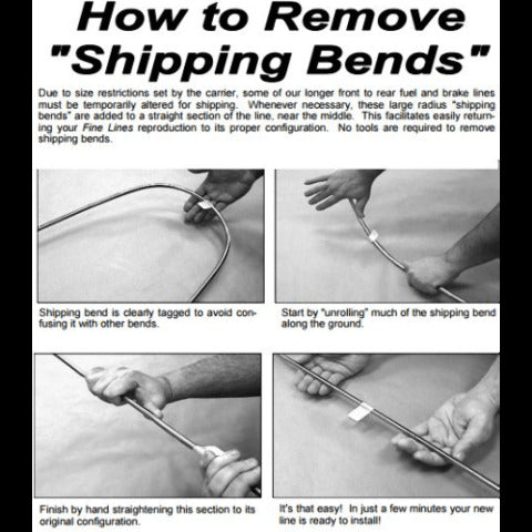 89-92 Chevy Camaro Front Brake Line Kit V8 Stainless Steel FKT8902SS