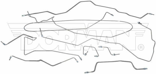Complete Brake Line Kit for 95-01 Jeep Cherokee non ABS stainless steel