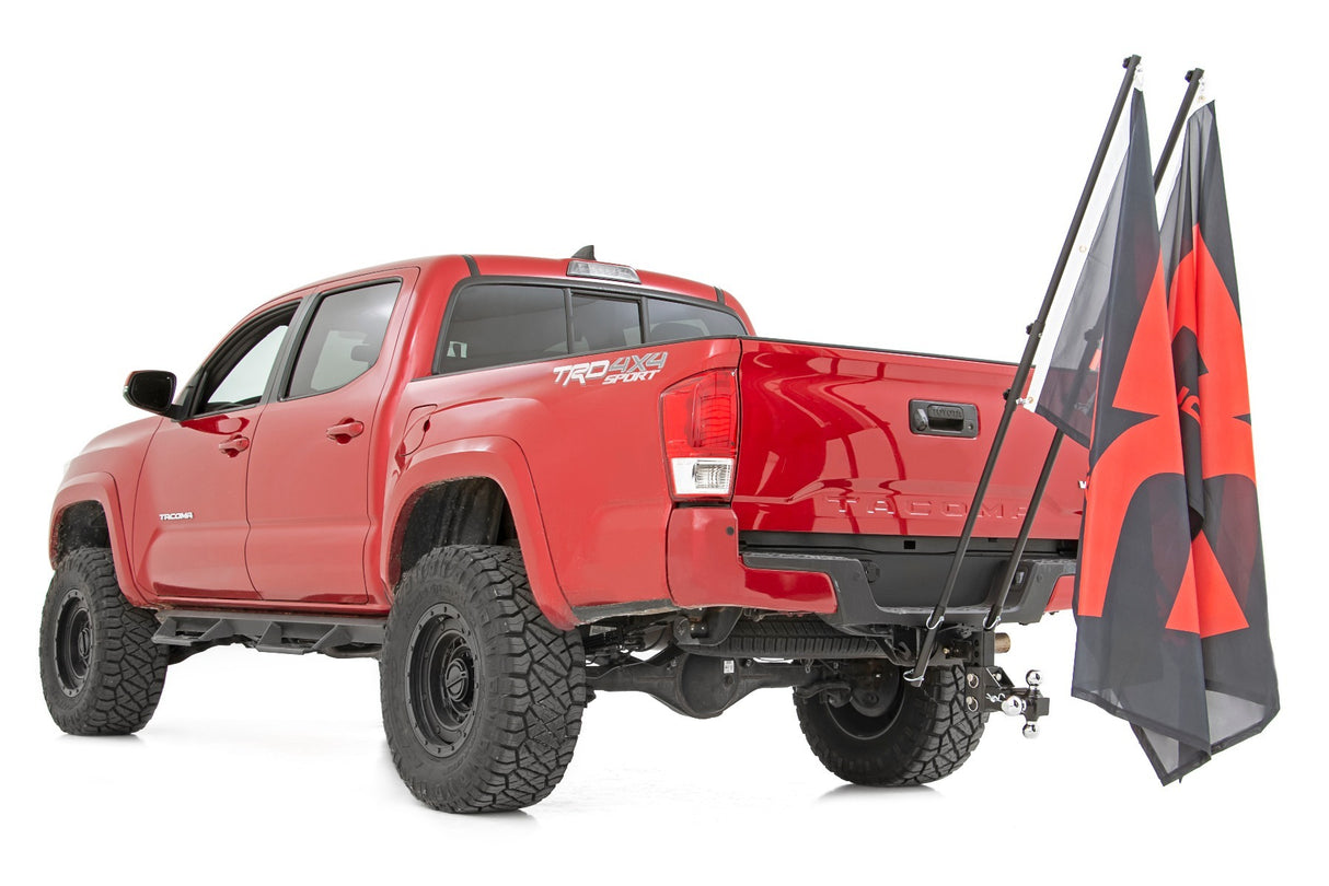 Flag Pole Holder; Dual; by Rough Country