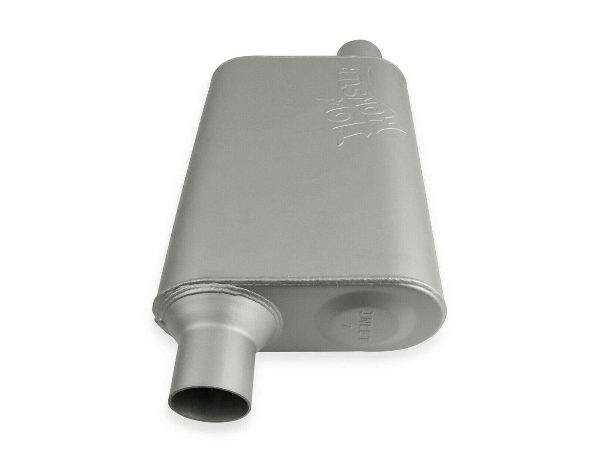 2-Chamber Muffler 42443-FM 2.25 Offset Inlet/2.25 Offset Outlet performance muffler