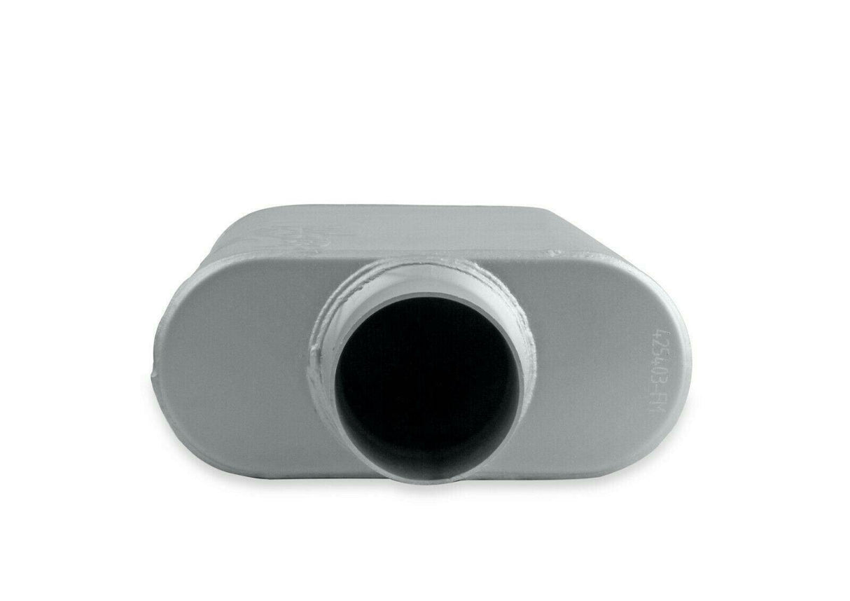 2-Chamber Muffler 425403-FM 2.50 Dual Inlet / 3.00 Center performance muffler