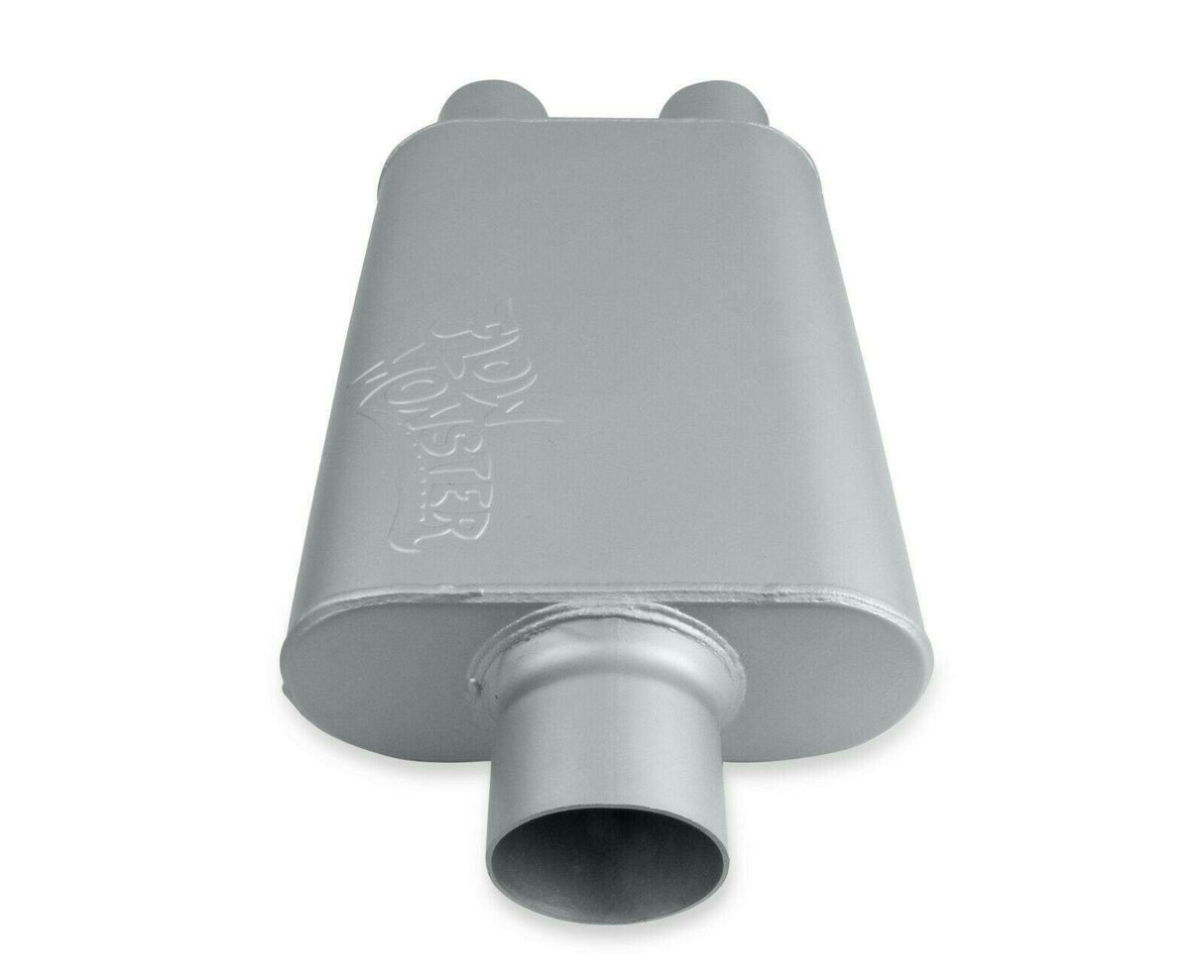 2-Chamber Muffler 425403-FM 2.50 Dual Inlet / 3.00 Center performance muffler