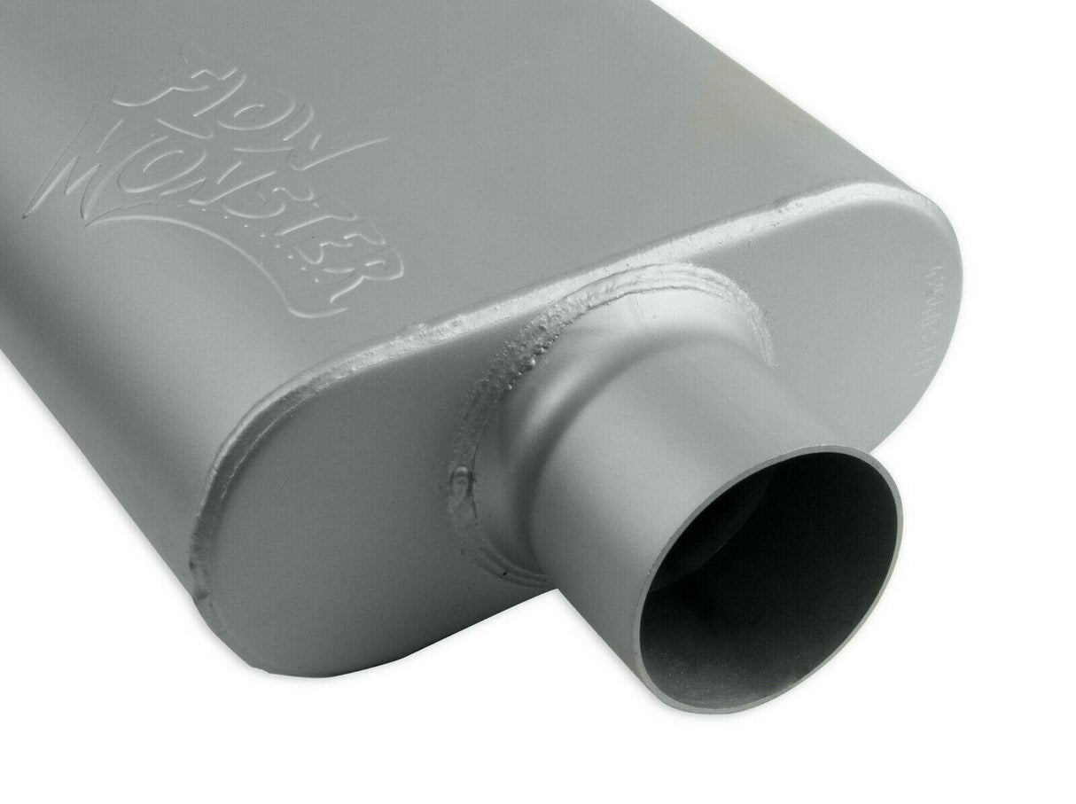 2-Chamber Muffler 425403-FM 2.50 Dual Inlet / 3.00 Center performance muffler
