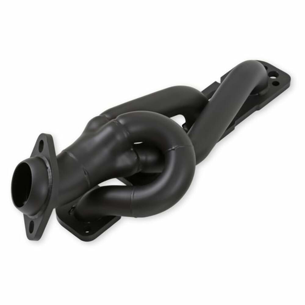 91950FLT - Shorty Headers - Black Painted - 2009-2020 Dodge Ram 1500 HEMI V-8 5.7L, Tube Size 1-3/4 O.D. performance headers