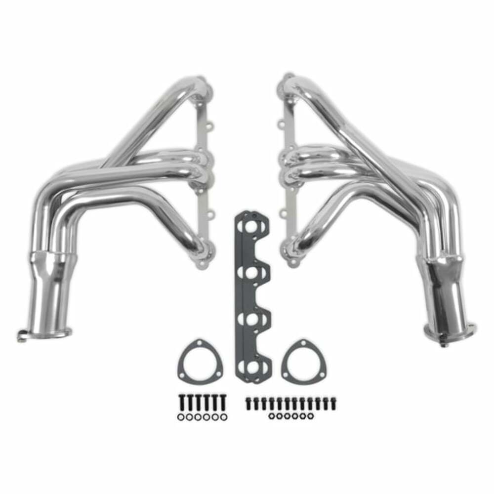 Long Tube Header - Ceramic Coated - 31106FLT performance headers Corvette