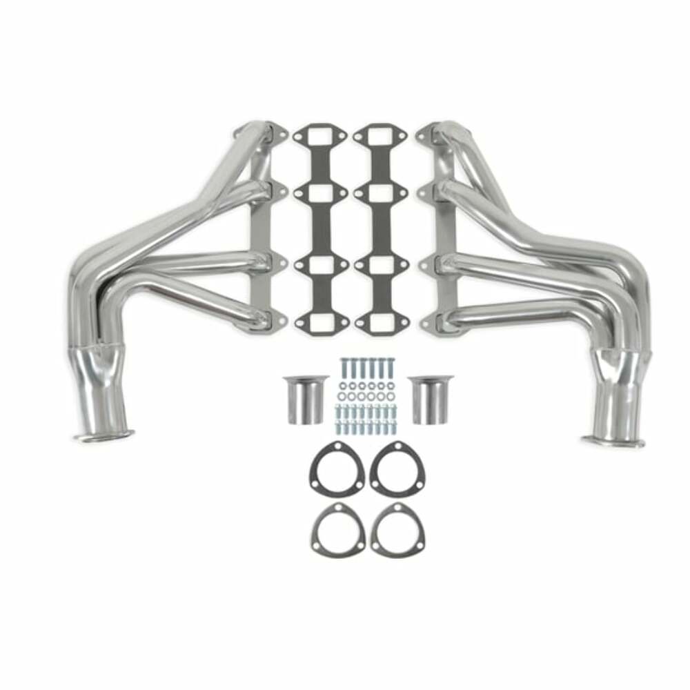 Long Tube Header - Ceramic Coated - 32540FLT performance headers black