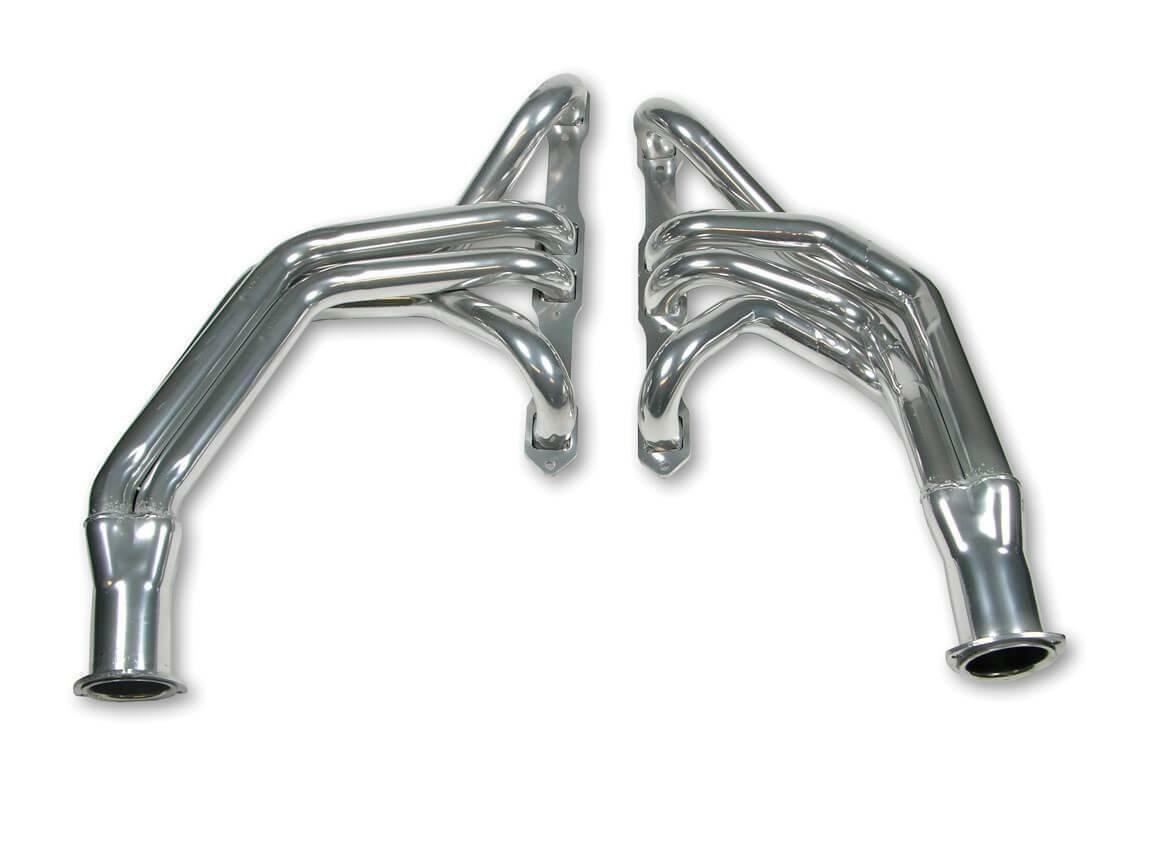 Long Tube Header - Ceramic Coated - 33504FLT performance headers black