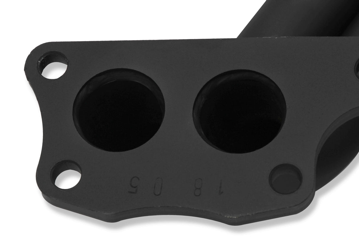 Shorty Header for 75-88 Toyota Pickup w/ 20R/22R, Black Painted - 19000FLT performance headers