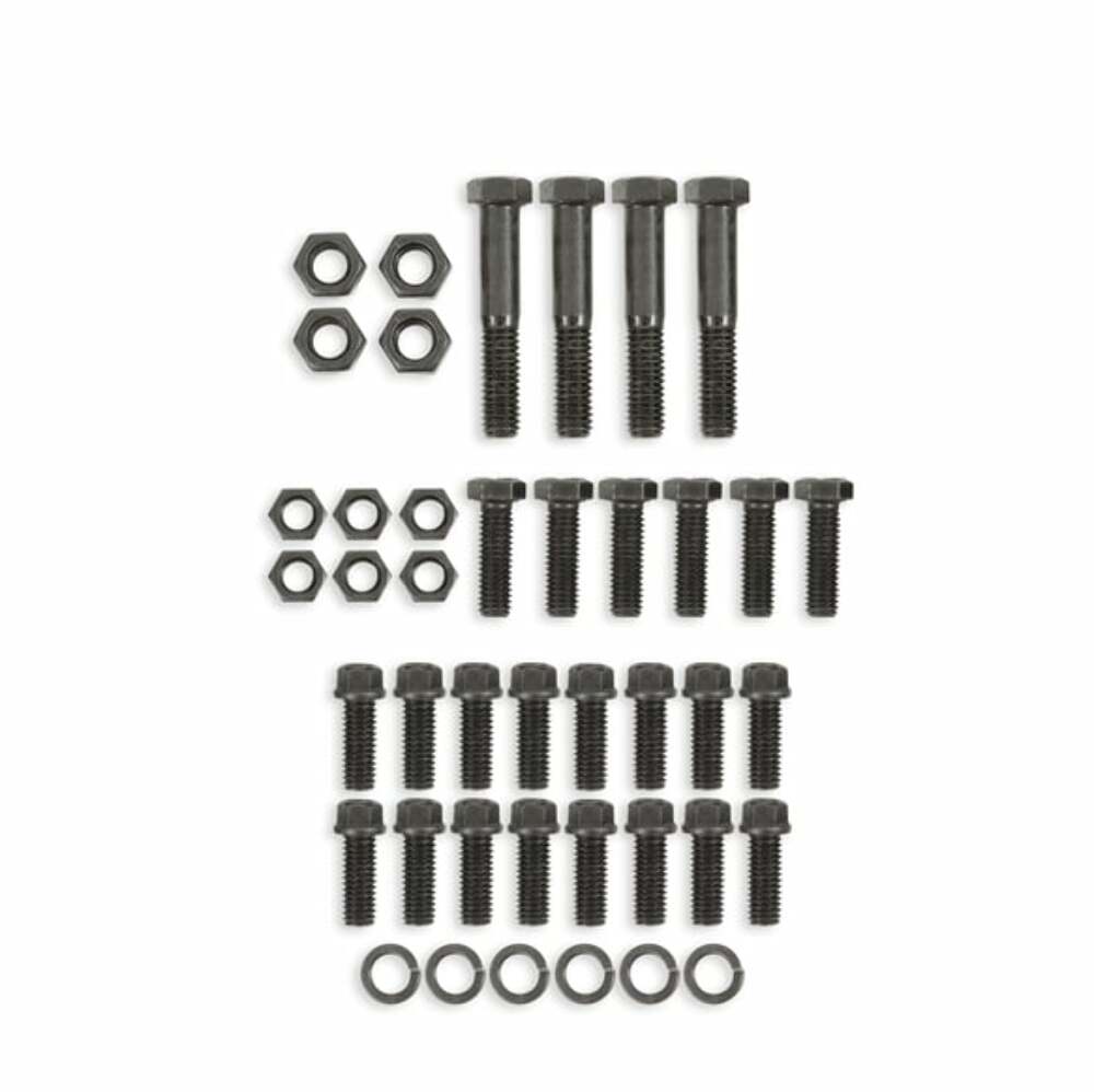 Shorty Headers - Black Painted - 91627FLT performance headers