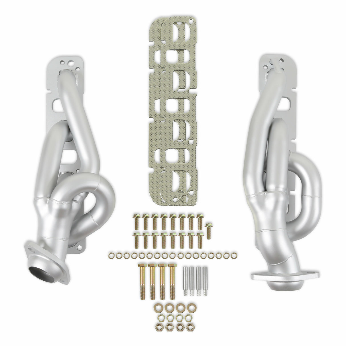 Shorty Headers for 2009-2023 Ram 1500 - Ceramic Coated - 91950-1FLT performance headers aluminum