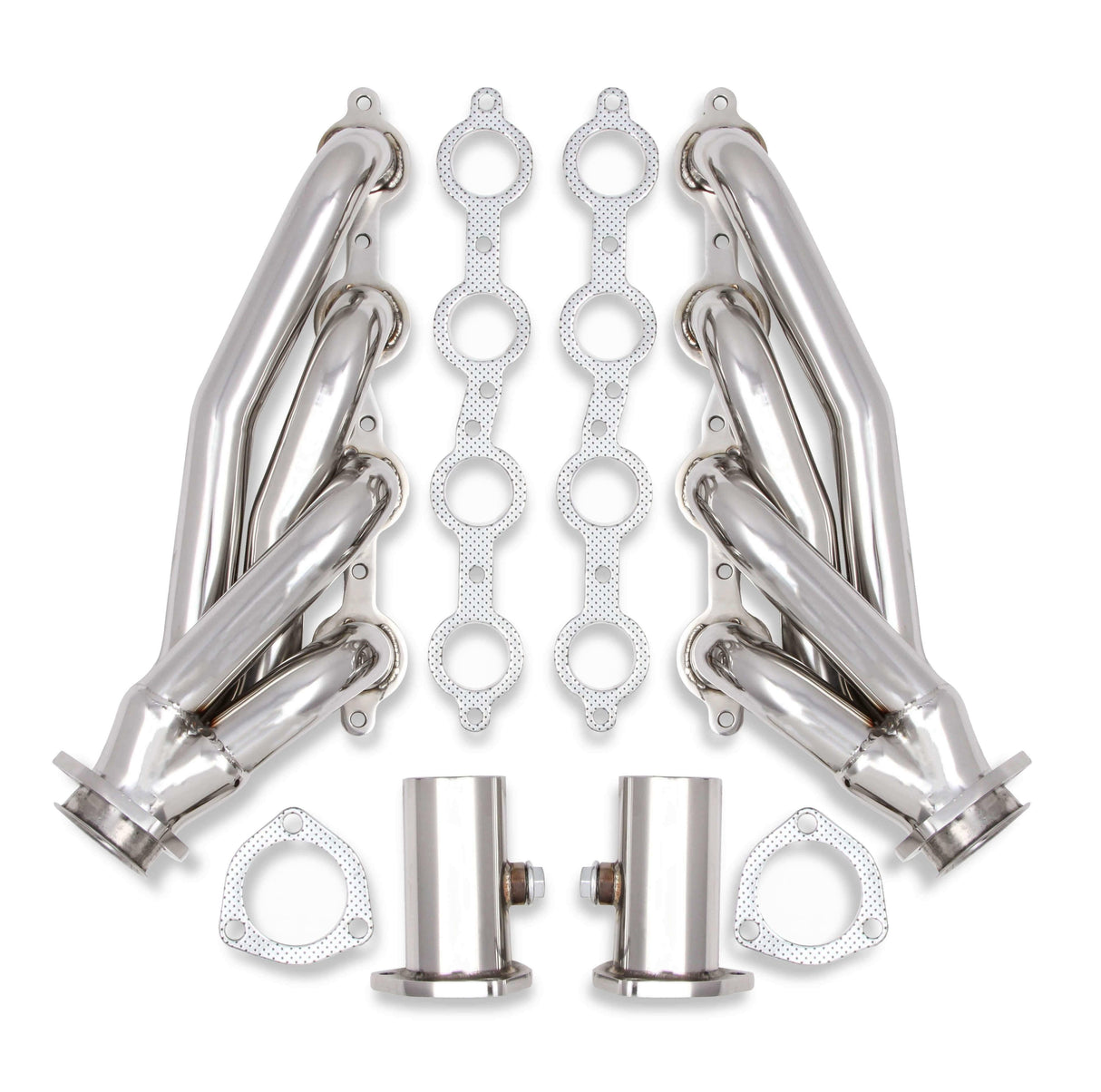 Shorty Headers - Polished - 11576FLT performance headers Camaro Corvette stainless steel