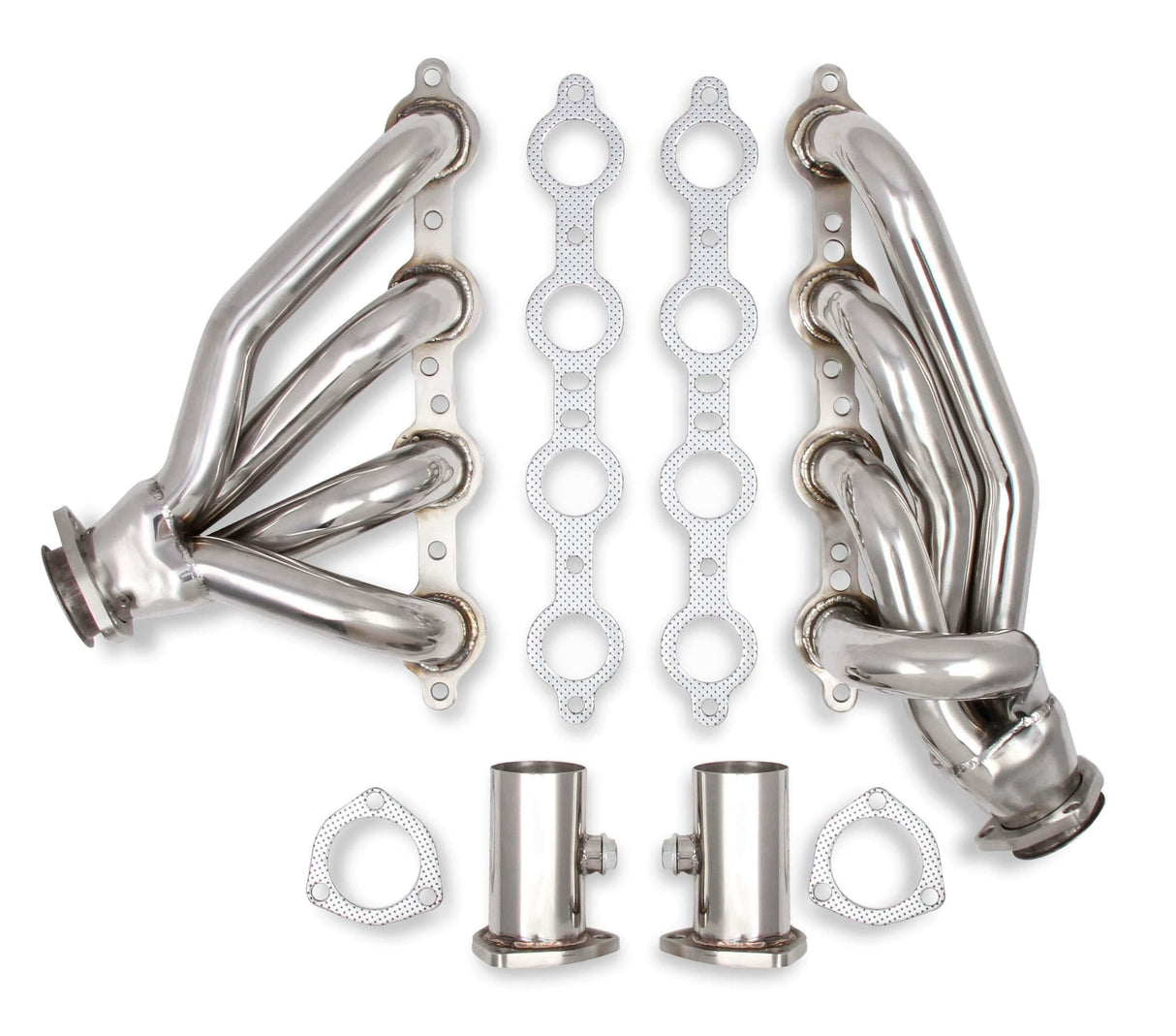Shorty LS Swap Headers - Polished - 11579FLT performance headers stainless steel