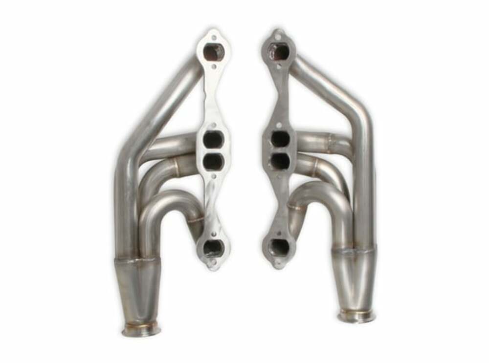 t Flowtech Small Block Chevy Turbo Headers - Natural Finish - 11572FLT FlowTech