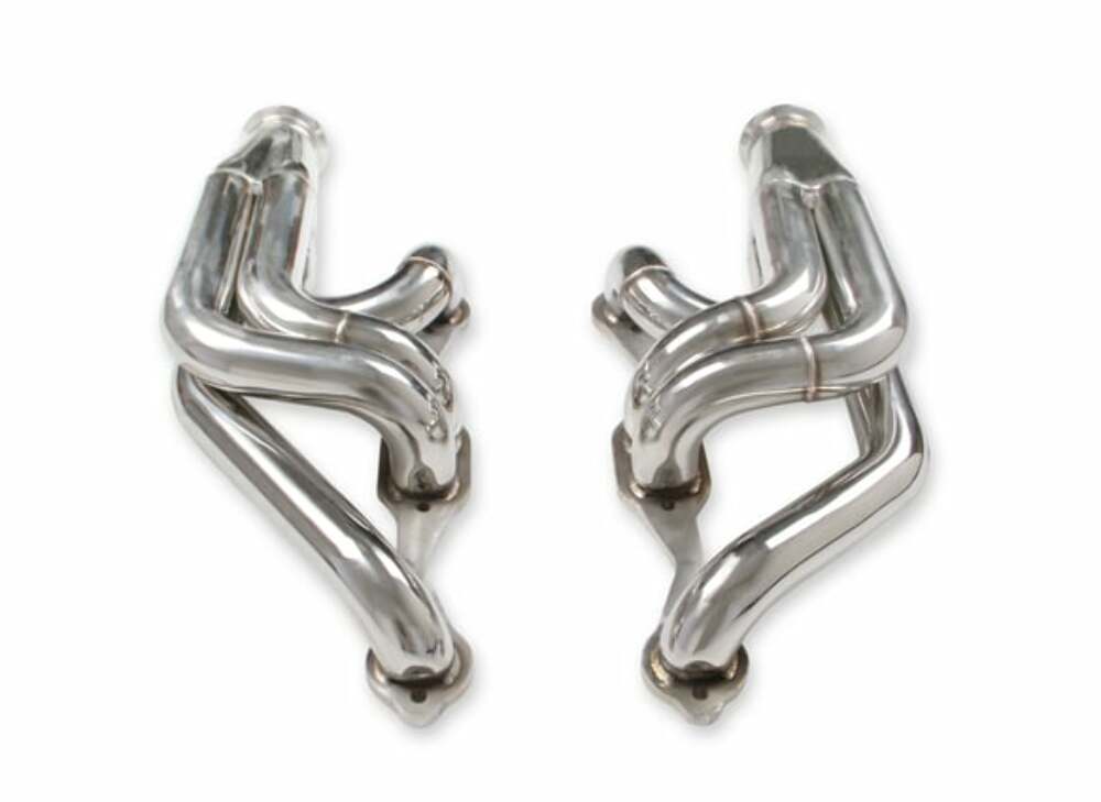 Small Block Chevy Turbo Headers - Polished Finish - 11573FLT performance headers