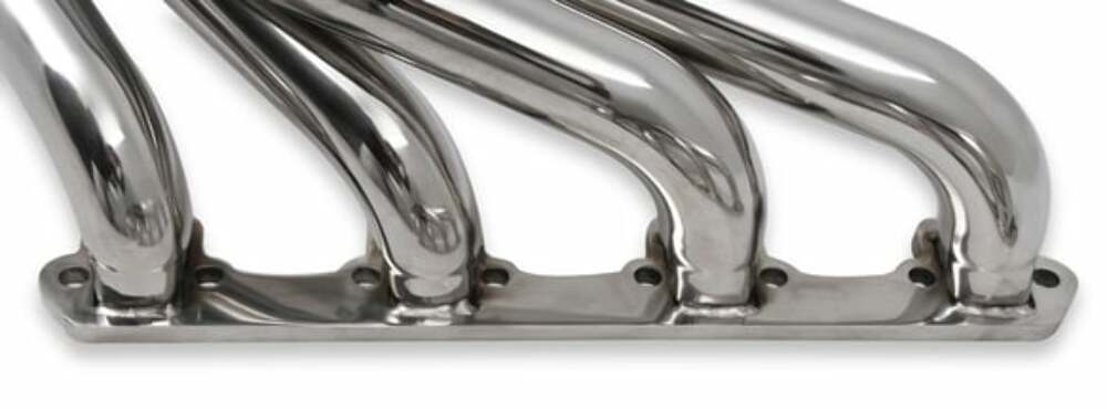 Small Block Ford Turbo Headers - Polished 304 Stainless Steel 12168FLT performance headers