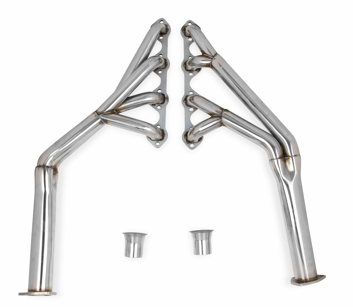 Tri-Y Header 1965-1970 Ford 260-289-302 V8 - 12120FLT performance headers Mustang black polished aluminum