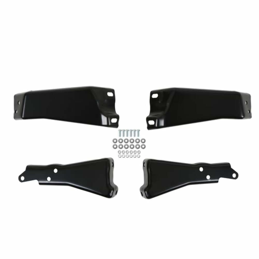 For 81-91 C/K Series-Tucked; Rear Bumper Bracket Kit; -04-620 for 1981-1987 Suburban steel