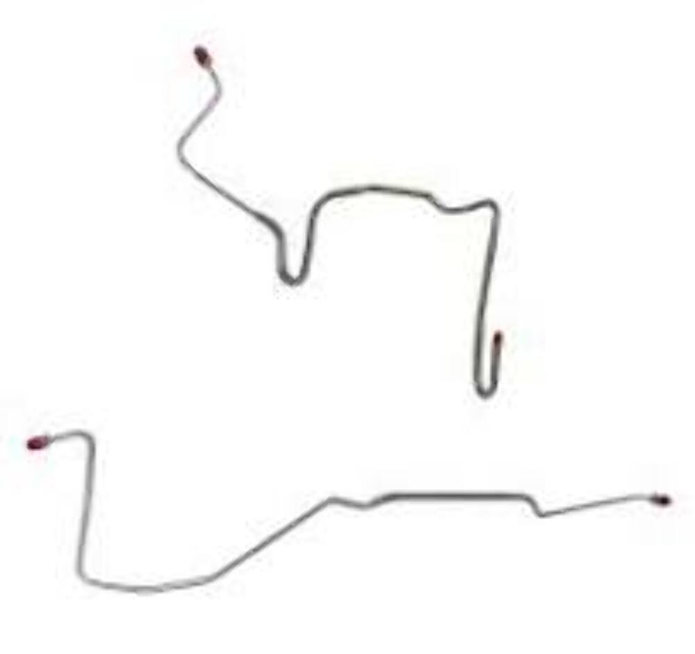 t For 82-83 Camaro; 5.0L/8 cyl, Drum; Complete Brake Line Kit; Stainless-CBK0245SS Fine Lines