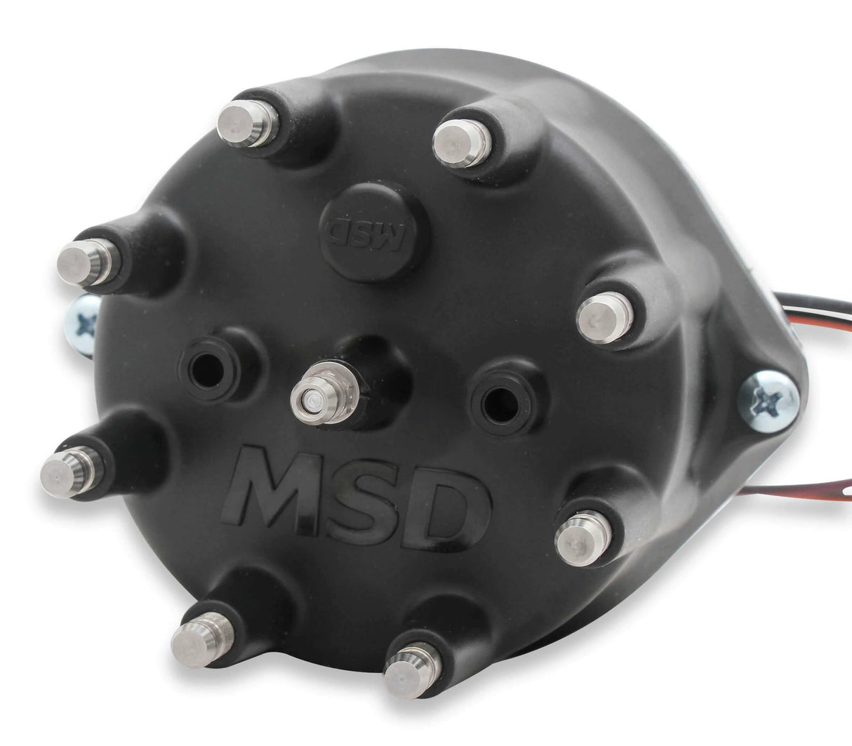 MSD ignition distributor black stainless steel 85795