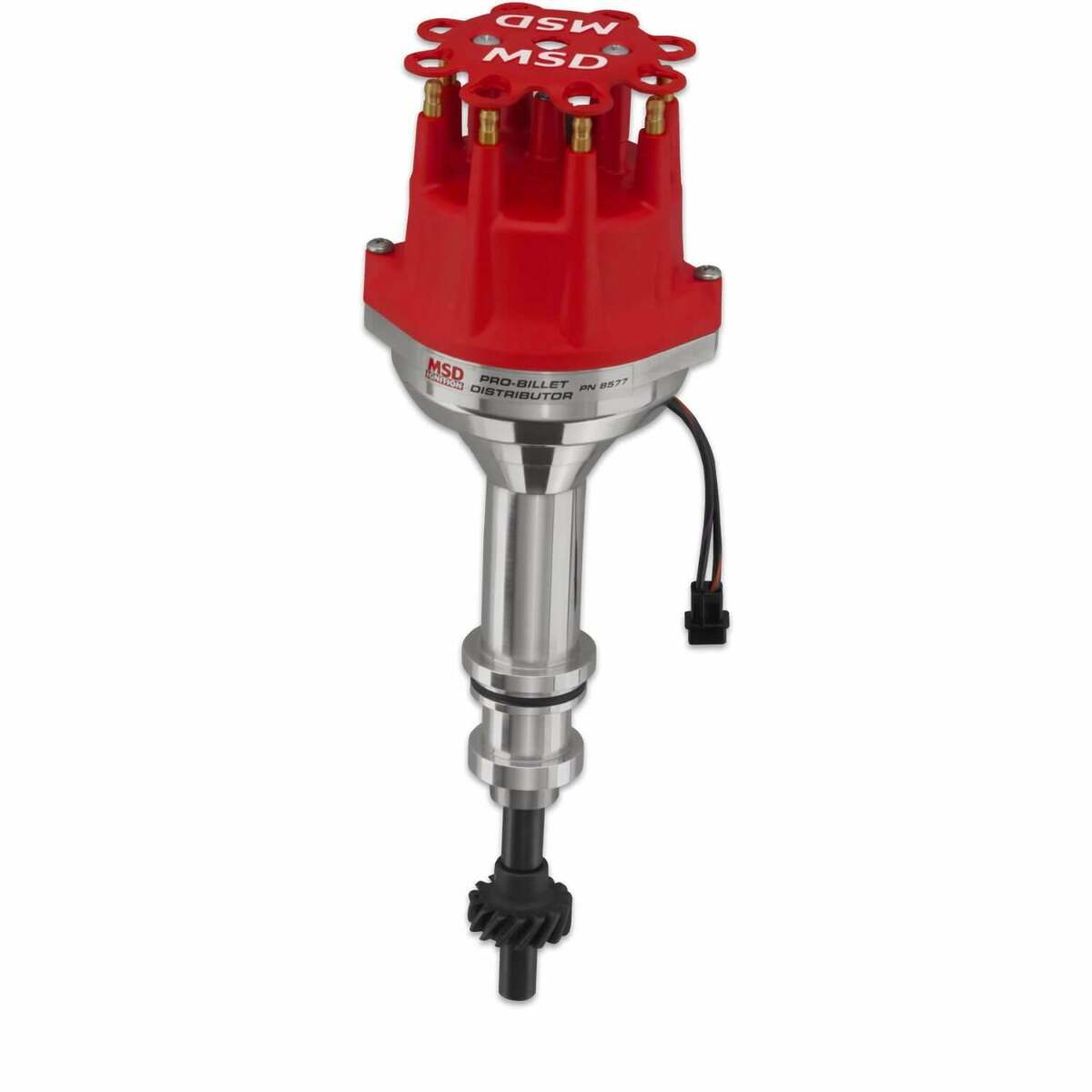 MSD ignition distributor red steel high performance 8577