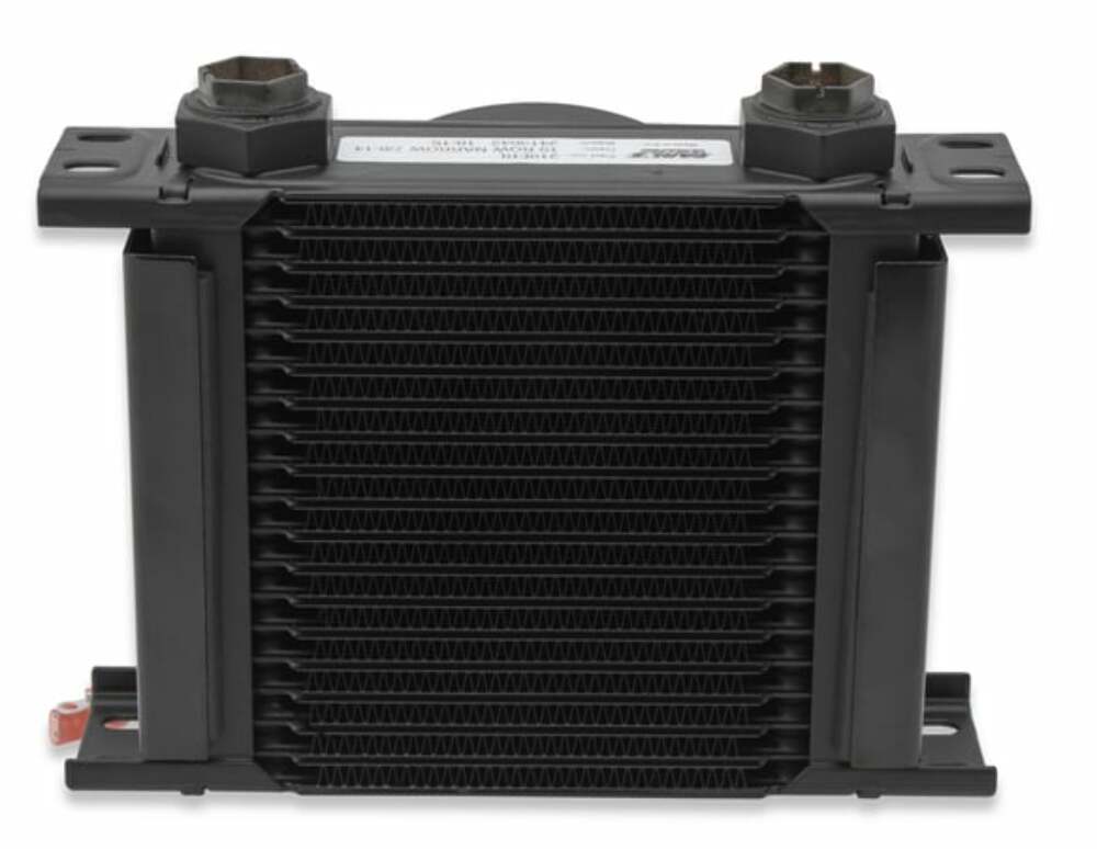Earls UltraPro Oil Cooler w/Fan 19 Rows Cooler 10 O-Ring BossFemalePort FP219ERL