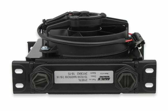 UltraPro Oil Cooler w/Fan 19 Rows Cooler 10 O-Ring BossFemalePort FP219ERL