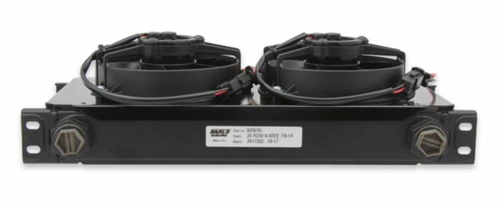 Earls UltraPro OilCooler 20Row ExtraWideCooler10 O-Ring BossFemale Port-FP820ERL
