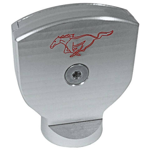 Billet Dipstick Handle w/PonyLogo fits FordMustang 2015-2017 Drake -FR3Z-6750-BL