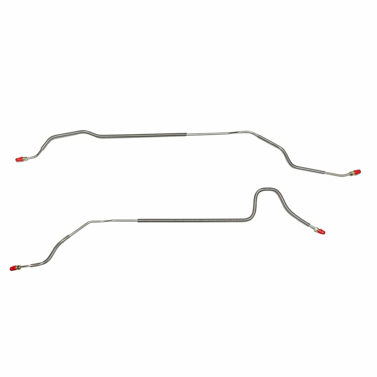 Brake Line for 1969 Pontiac Firebird Rear Axle Lines 2 Piece Stainless stainless steel