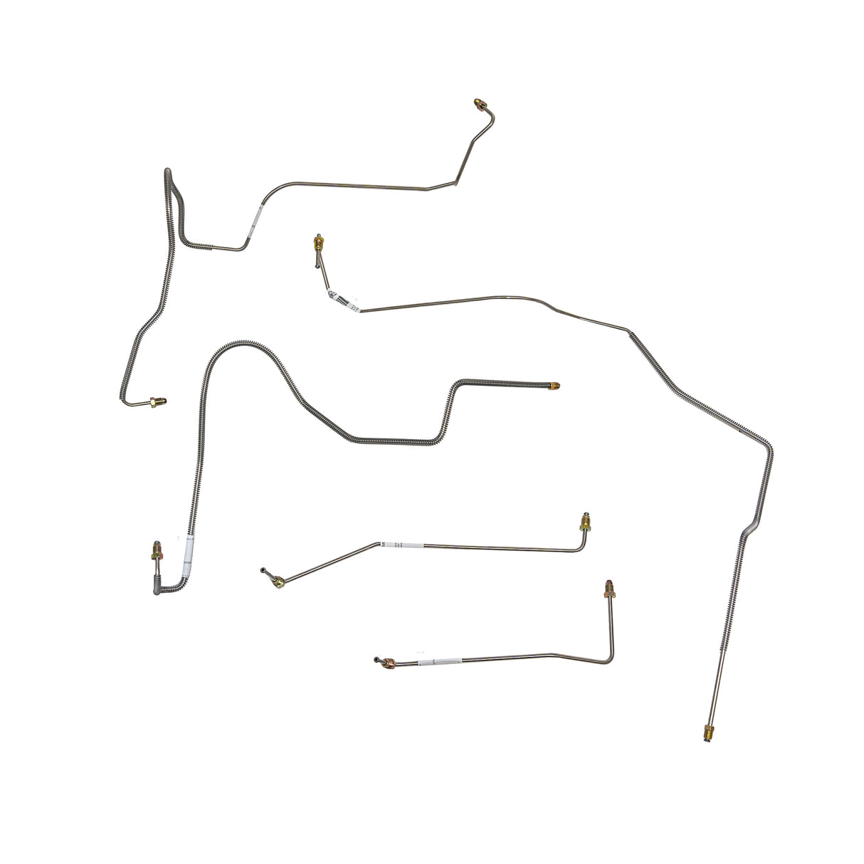 Front Brake Line Kit for 1995-1997 stainless steel