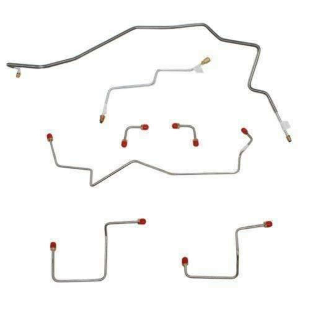 Front Brake Line Kit for 2001-2004 2WD steel