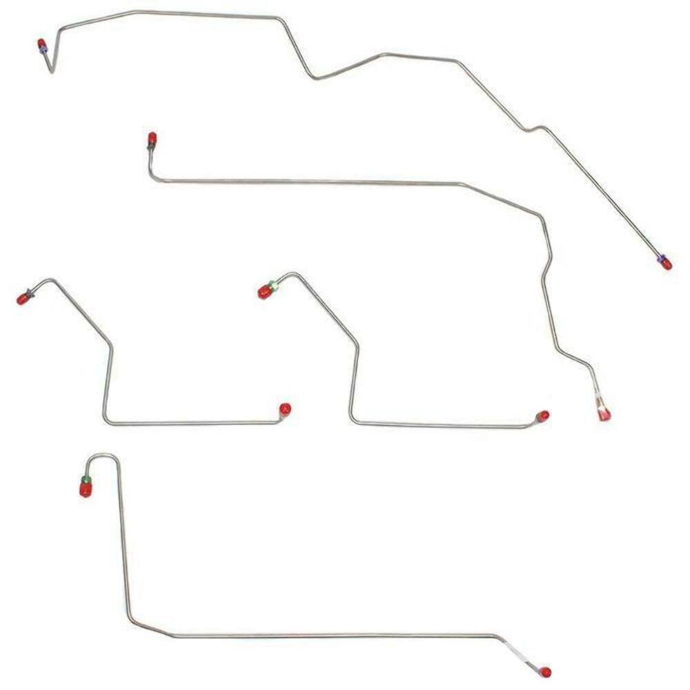 Front Brake Line Kit for 2006-2008 4WD stainless steel