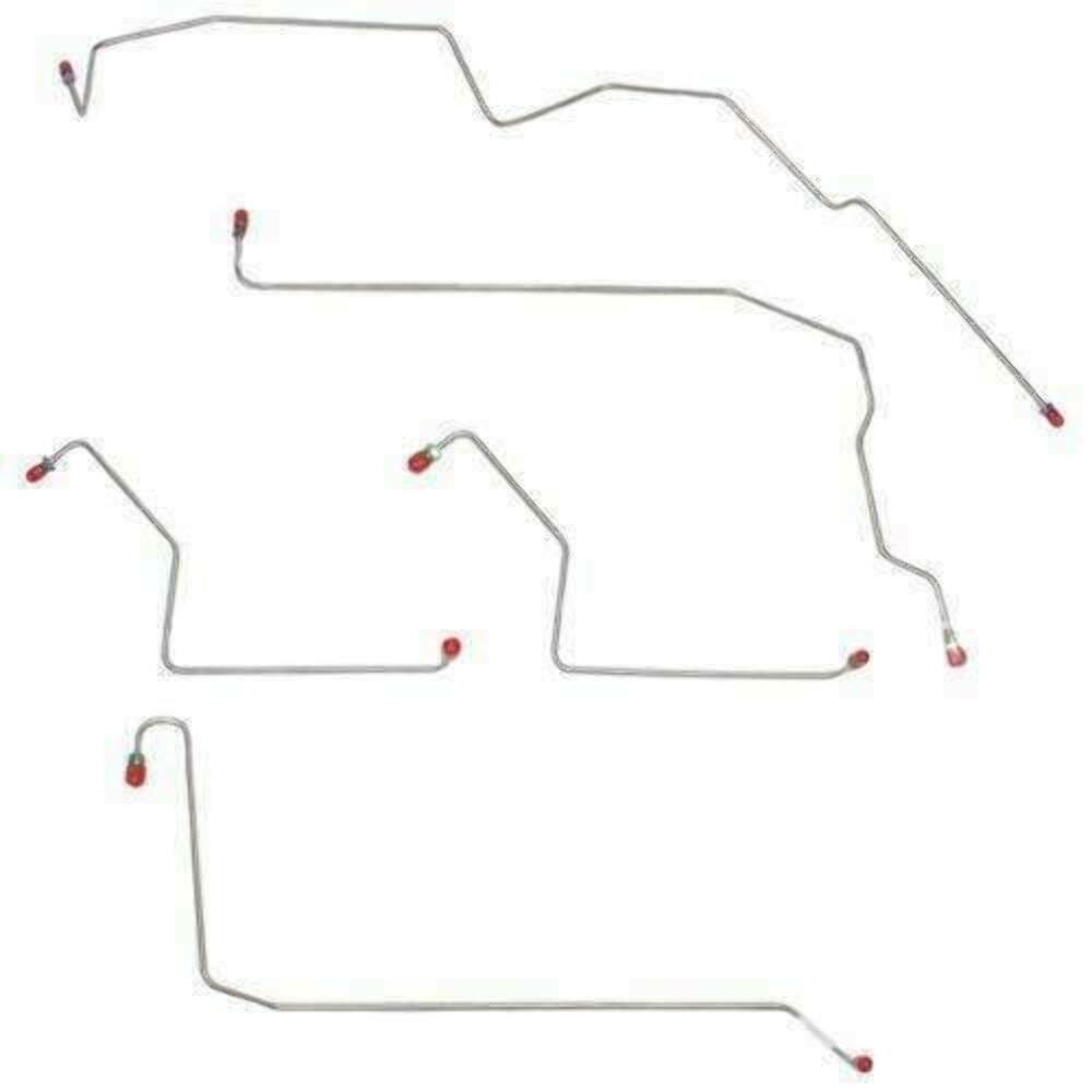 Front Brake Line Kit for 2006-2008 Ford F-150 2WD steel